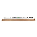 Wood linear wall light "Wooden" - Dimmable - 24W - 100cm