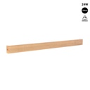 Wood linear wall light "Wooden" - Dimmable - 24W - 100cm
