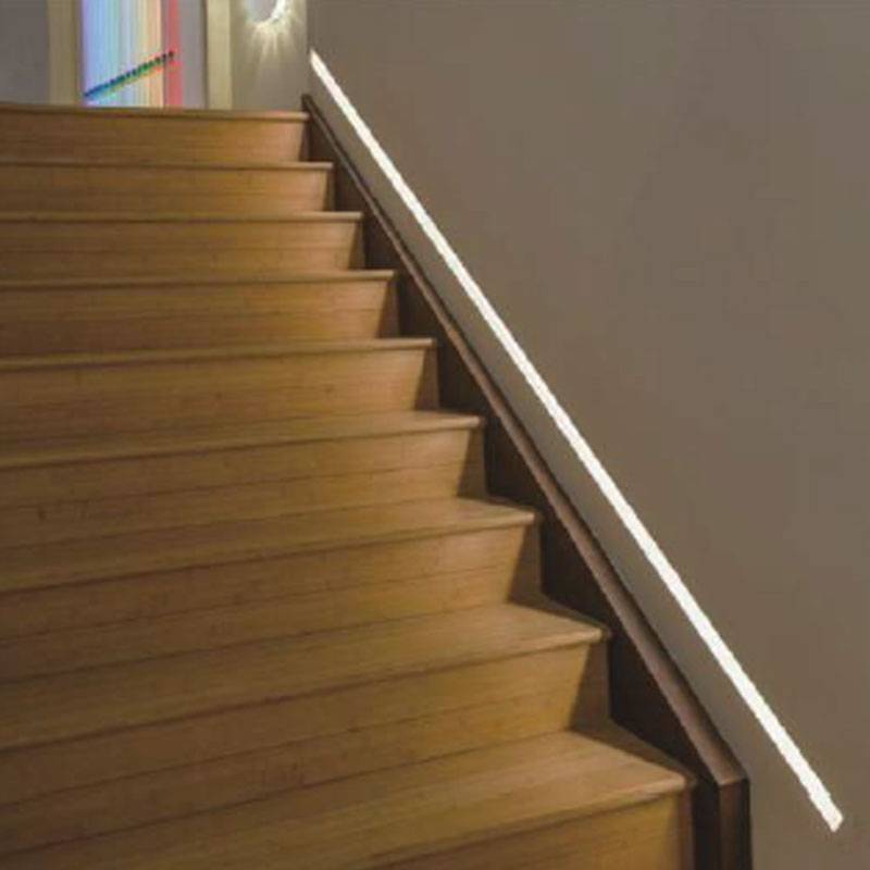 Recessed profile for wall washer 26x78mm socket (2mt)