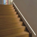 Recessed profile for wall washer 26x78mm socket (2mt)