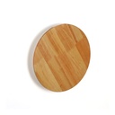 Circular wooden wall light "Lune" - 12W - Ø 20cm