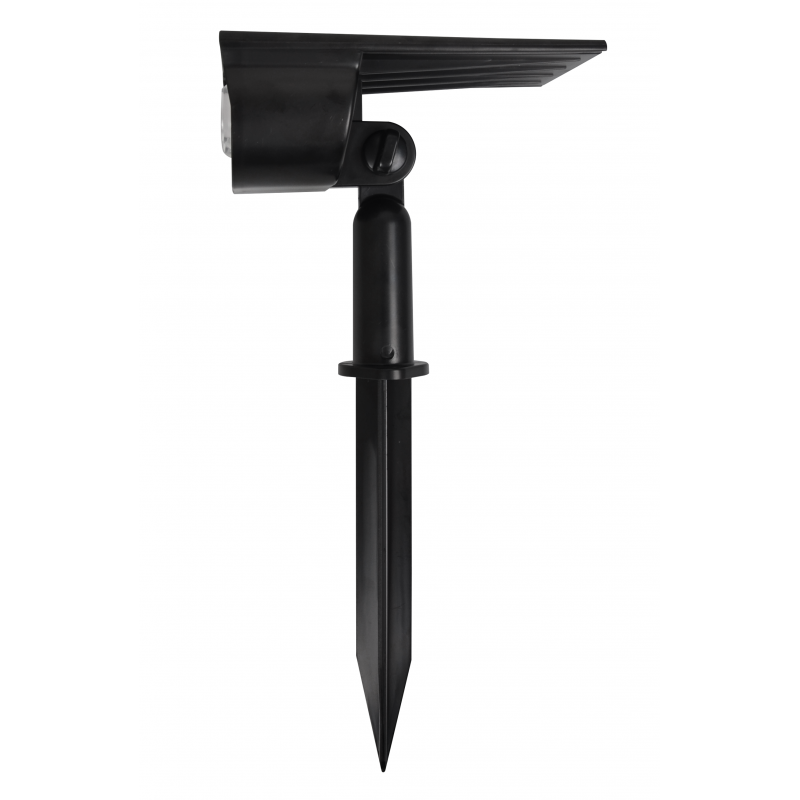 LED outdoor solar spotlight with spike - 1W (2x0,5W) - IP65