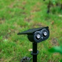 LED outdoor solar spotlight with spike - 1W (2x0,5W) - IP65