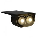 LED outdoor solar spotlight with spike - 1W (2x0,5W) - IP65