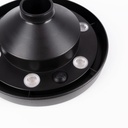 Pack x 2 - LED CCT outdoor solar spotlight with spike - 1W - IP65