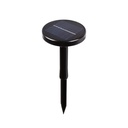 Pack x 2 - LED CCT outdoor solar spotlight with spike - 1W - IP65