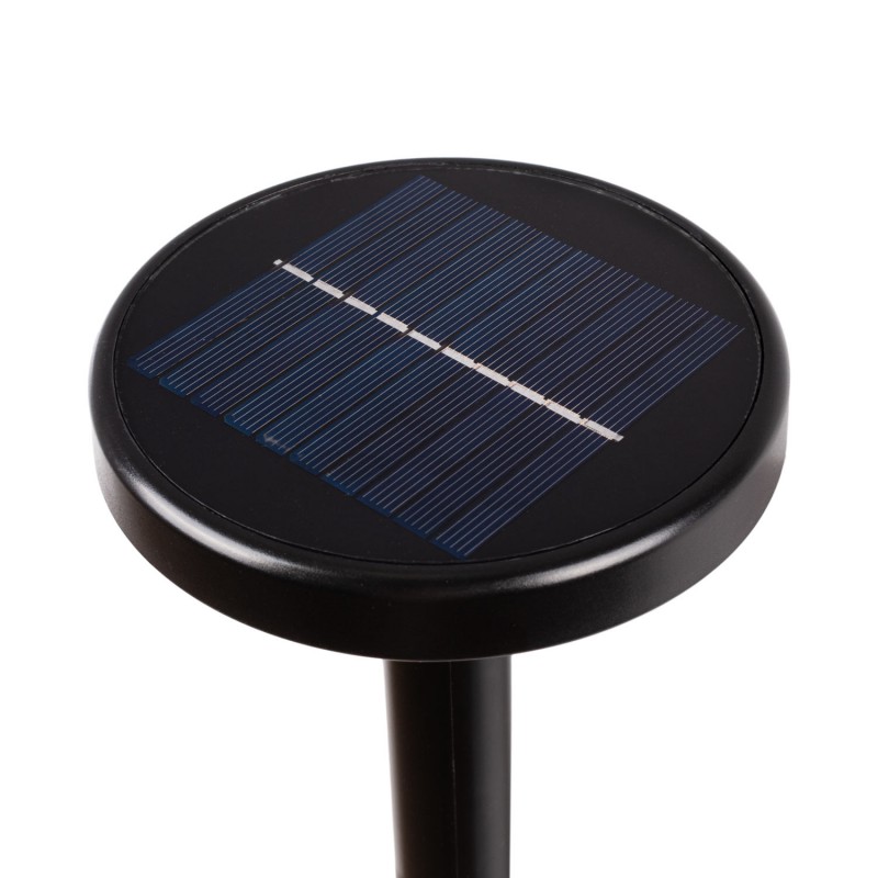 Pack x 2 - LED CCT outdoor solar spotlight with spike - 1W - IP65