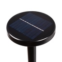 Pack x 2 - LED CCT outdoor solar spotlight with spike - 1W - IP65