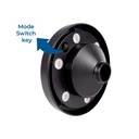 Pack x 2 - LED CCT outdoor solar spotlight with spike - 1W - IP65