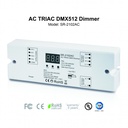 Single color AC TRIAC controller - DMX Dimmer - 2 channels 1,2A/ch - 100-240V - Sunricher