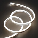 Flexible LED neon 24V DC - 4x10mm - 5 meters - Complete kit - IP67 - 11W/m - Lateral curvature
