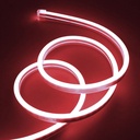 Flexible LED neon 24V DC - 4x10mm - 5 meters - Complete kit - IP67 - 11W/m - Lateral curvature