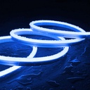 Flexible LED neon 24V DC - 4x10mm - 5 meters - Complete kit - IP67 - 11W/m - Lateral curvature