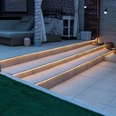 Flexible LED neon 24V DC - 4x10mm - 5 meters - Complete kit - IP67 - 11W/m - Lateral curvature