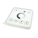 MONOCOLOR controller for LED strips with RF touch panel - 5-24V/DC