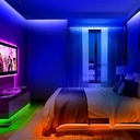 RGB controller for LED strips with RF touch panel - 5-24V/DC