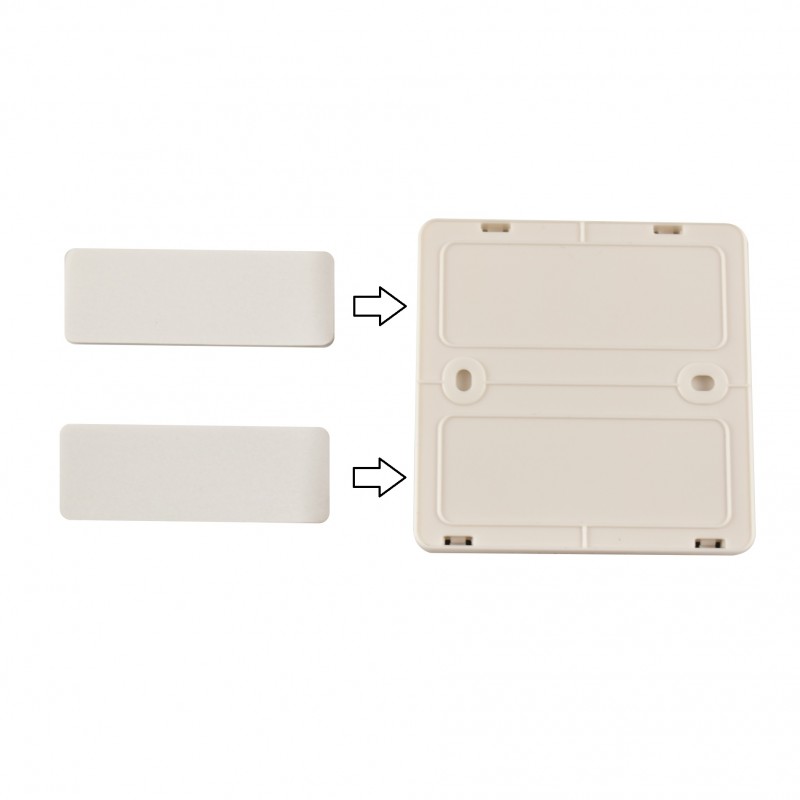 RGBW controller for LED strips with RF touch panel - 5-24V/DC