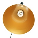 Nordic metal and wood pendant light "Exan"