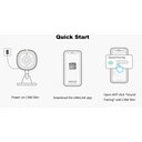 SONOFF CAM Slim Smart security camera - WIFI - 1080P - FHD - Alarm - Motion sensor