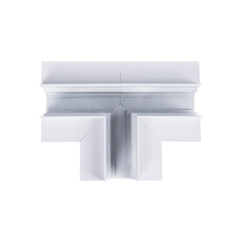 T connector for 20mm recessed magnetic tracks