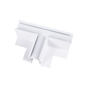 T connector for 20mm recessed magnetic tracks