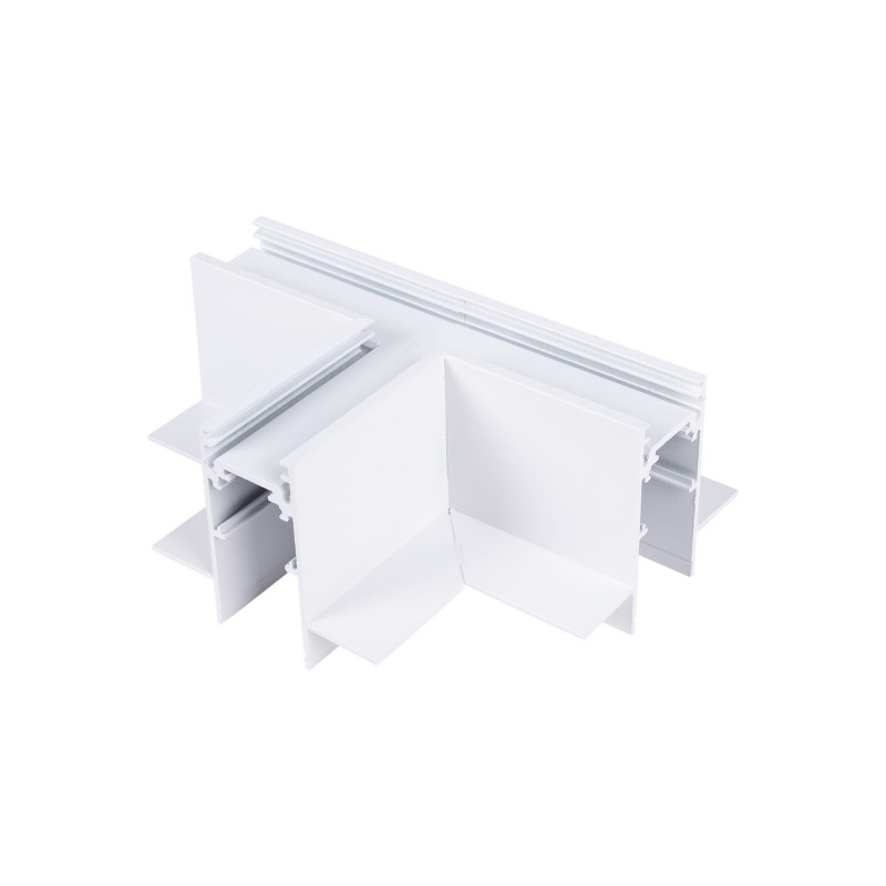 T connector for 20mm recessed magnetic tracks