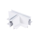 T connector for 20mm recessed magnetic tracks