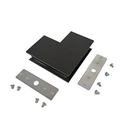 L connector for 20mm surface magnetic tracks - Vertical
