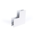 L connector for 20mm surface magnetic tracks - Vertical
