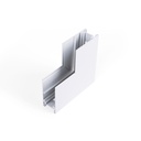 L connector for 20mm surface magnetic tracks - Vertical