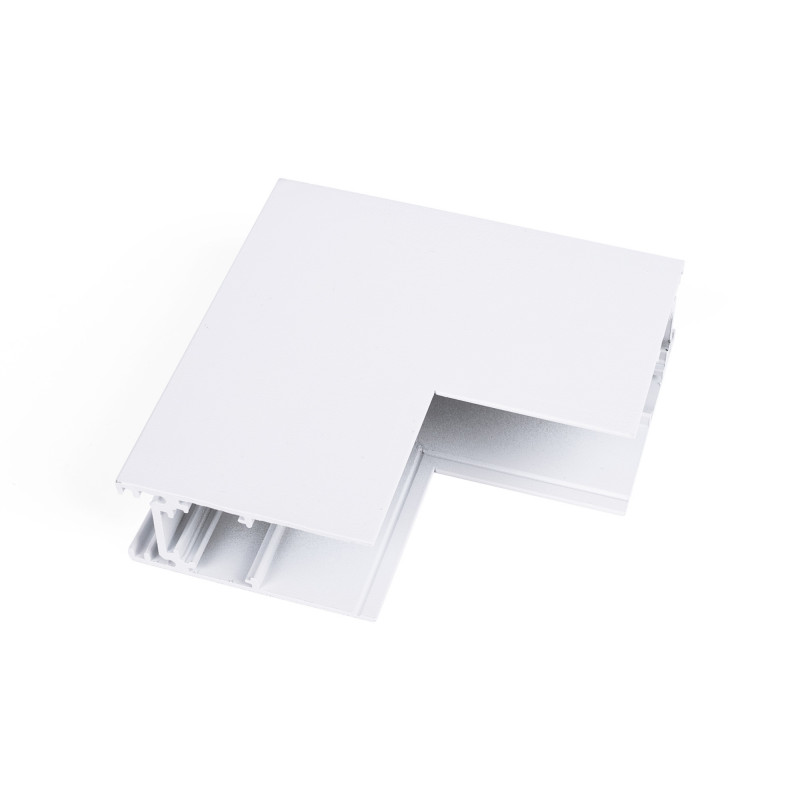 L connector for 20mm surface magnetic tracks - Vertical