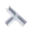 T connector for 20mm surface magnetic tracks