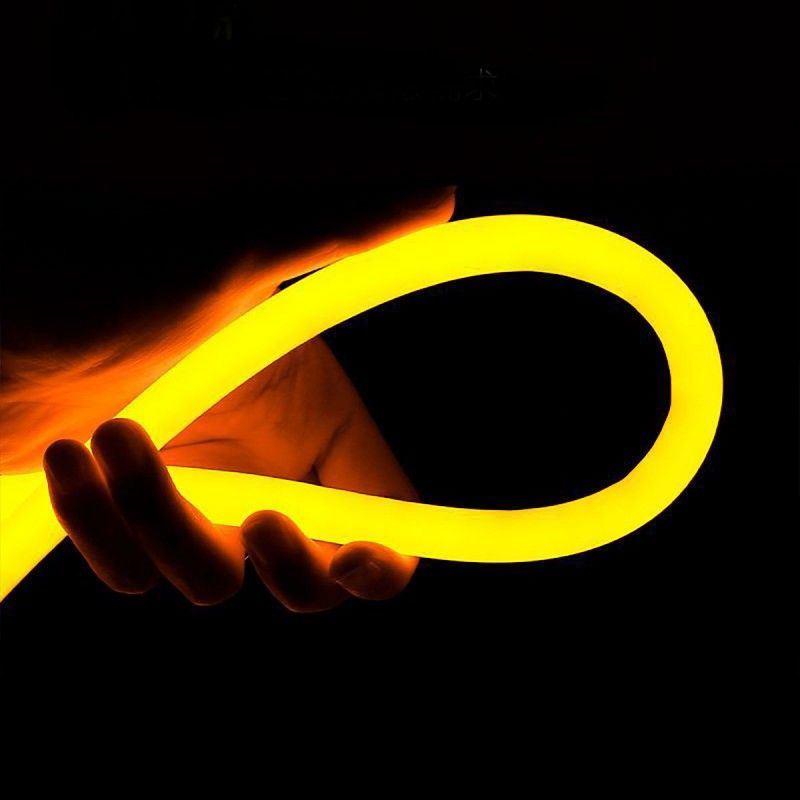 Flexible LED neon 360º circular RGB - 24 V - Ø20mm - 5 meters - 22W/m - Complete Kit - IP67
