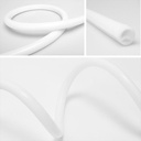 Flexible LED neon 360º circular RGB - 24 V - Ø20mm - 5 meters - 22W/m - Complete Kit - IP67