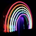 Flexible LED neon 360º circular RGB - 24 V - Ø20mm - 5 meters - 22W/m - Complete Kit - IP67