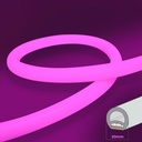 Flexible LED neon 360º circular RGB - 24 V - Ø20mm - 5 meters - 22W/m - Complete Kit - IP67