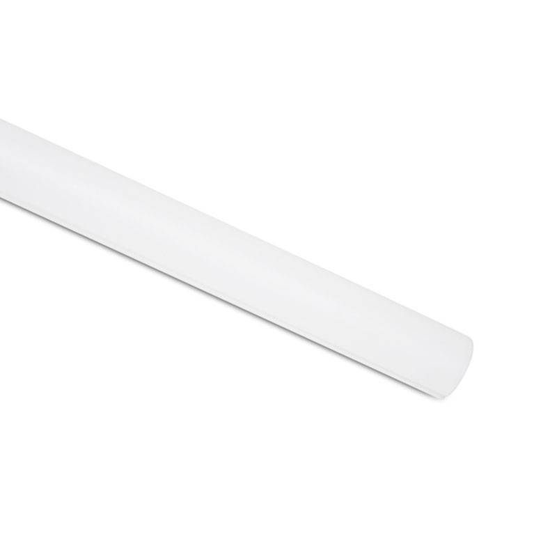 Opal diffuser for aluminum profile 20x27mm (2mt)