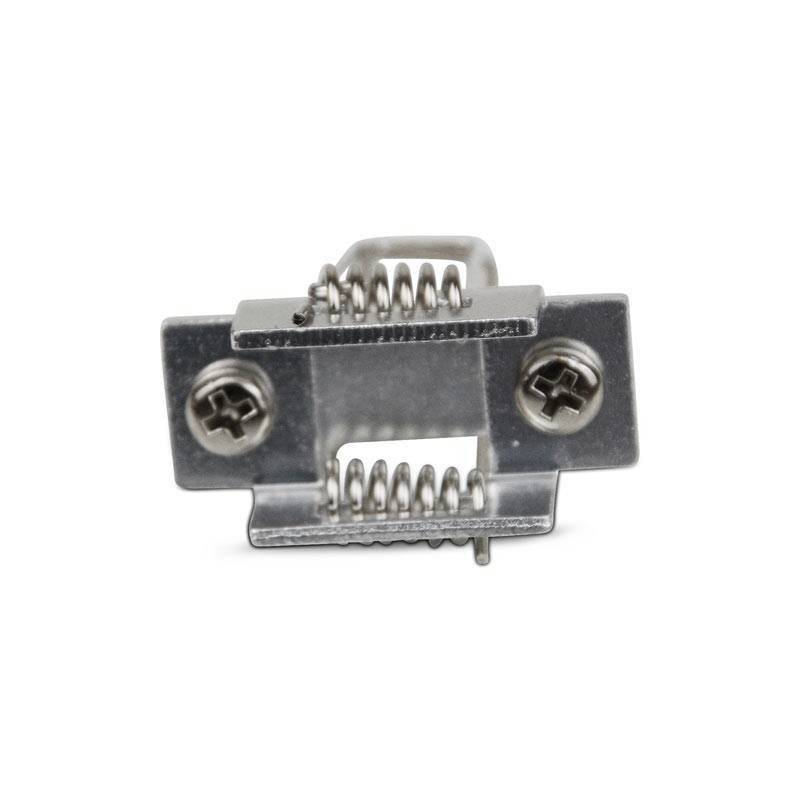 Metal clamp for fastening of recessed aluminum profile 36x28mm (1pc)