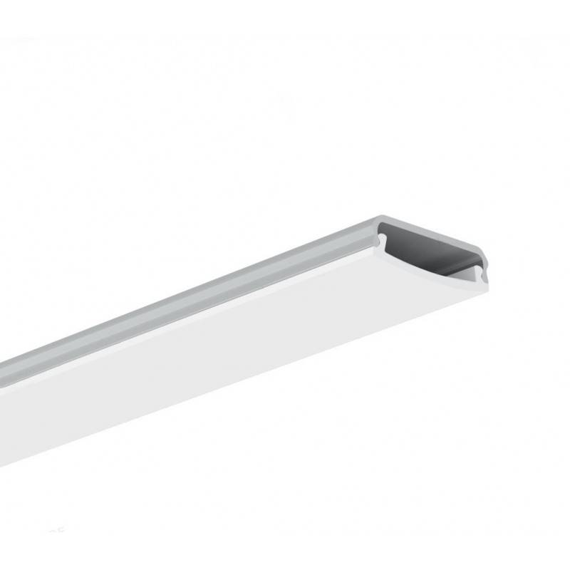 Aluminum profile for flexible moldable LED strip 18x6 surface (2meters)