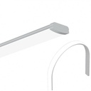 Diffuser opal 18mm for flexible moldable profile 18x6mm (2m)