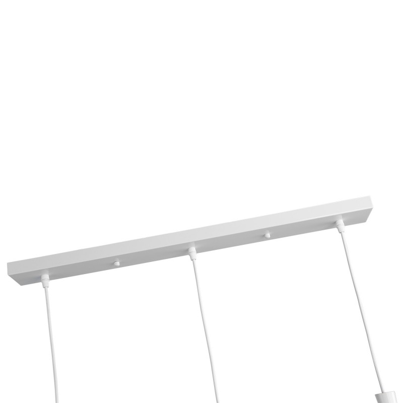 Metal pendant lamp "Solvang Triple".