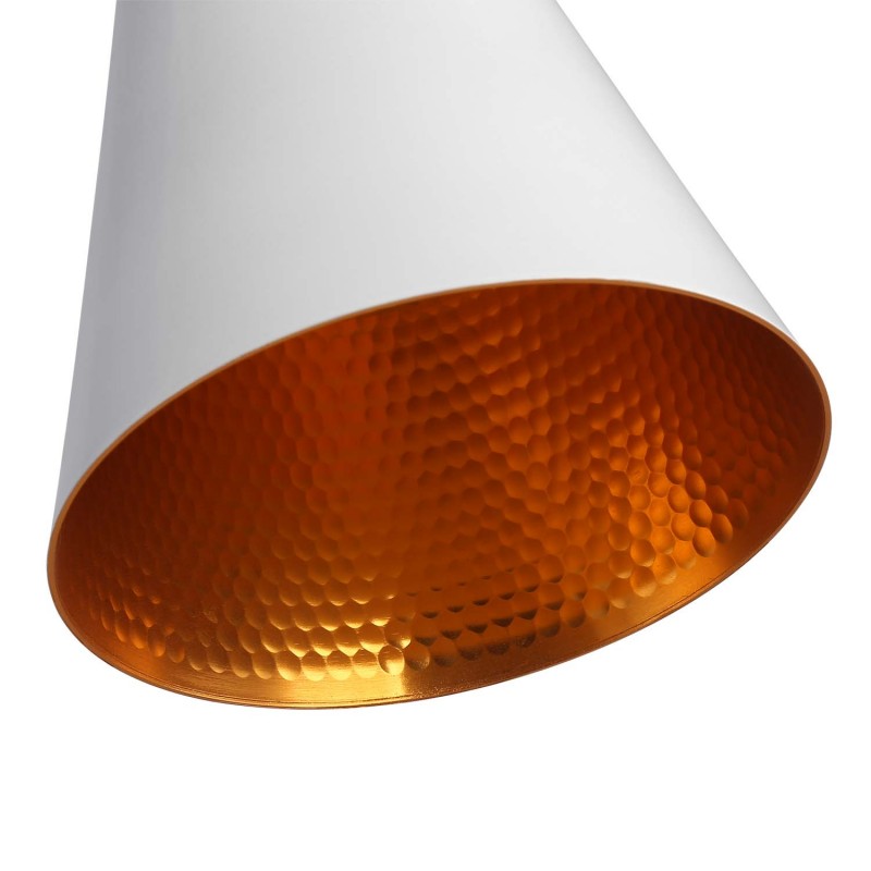 Metal pendant lamp "Solvang Triple".