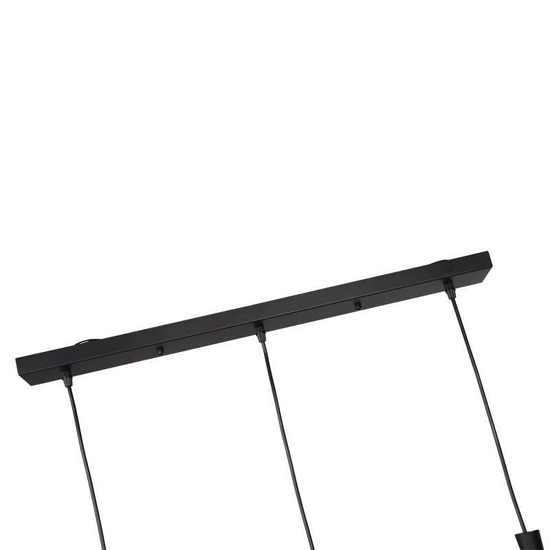Metal pendant lamp "Solvang Triple".