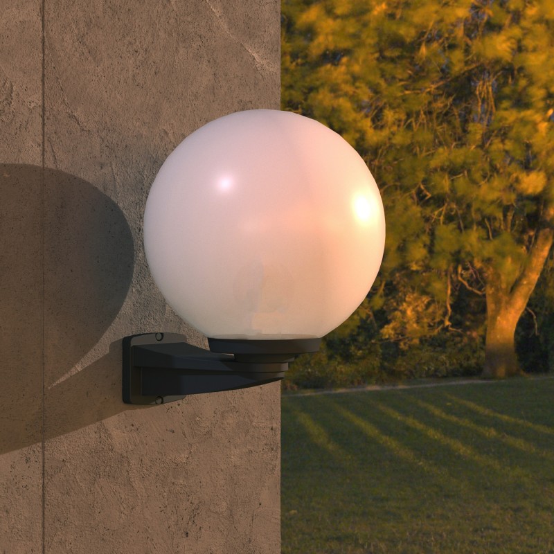 FUMAGALLI "Nardo/G250" outdoor wall sphere wall lamp - E27