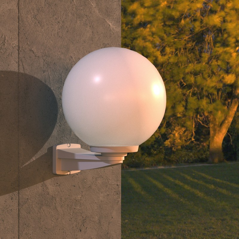 FUMAGALLI "Nardo/G250" outdoor wall sphere wall lamp - E27