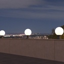 FUMAGALLI "Disma/G250" opal spherical floor lamp - E27
