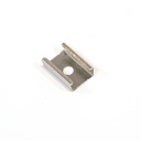 Metal clamp for fastening of 8X12 profiles
