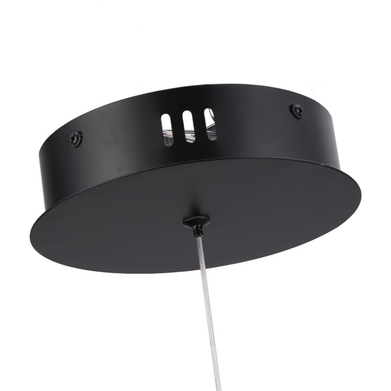 Corda" modern neon undulating pendant lamp - 360º - 45W - 3000K