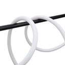 Corda" modern neon undulating pendant lamp - 360º - 45W - 3000K