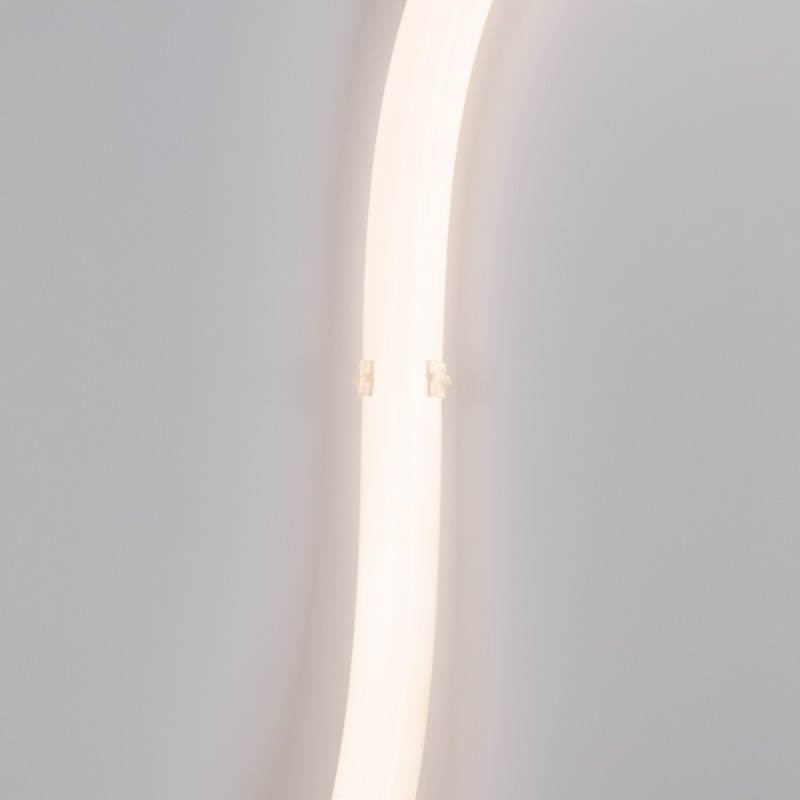 Flexible LED neon 360º circular - Ø22mm - 2 meters - 24V DC - 240Ch/m - 19,2W/m - IP65
